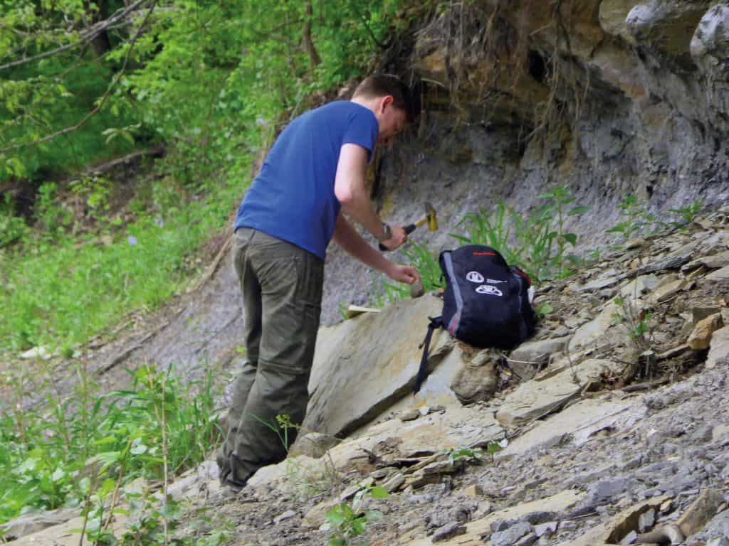 Thomas Clements at work in Illinois.